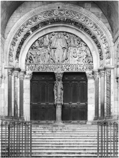 Tympanon mit dem Jüngsten Gericht vom Westportal von Gislebertus